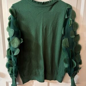 Sioni Green Knit Top
